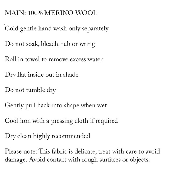 100% Merino Wool Cropped Sweater - Sz S - Picture 7 of 7